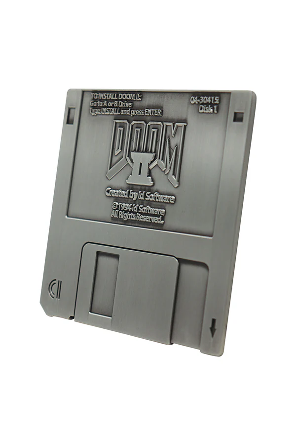 DOOM 2 Commemorative Floppy Disk (Antique Silver Edition) - Image 6