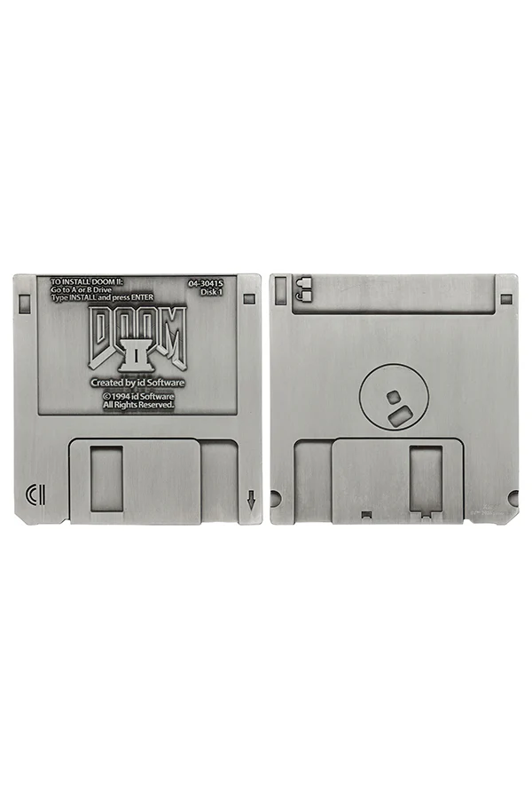 DOOM 2 Commemorative Floppy Disk (Antique Silver Edition) - Image 8