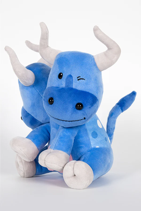 Fallout Blue Brahmin Plush - Image 9