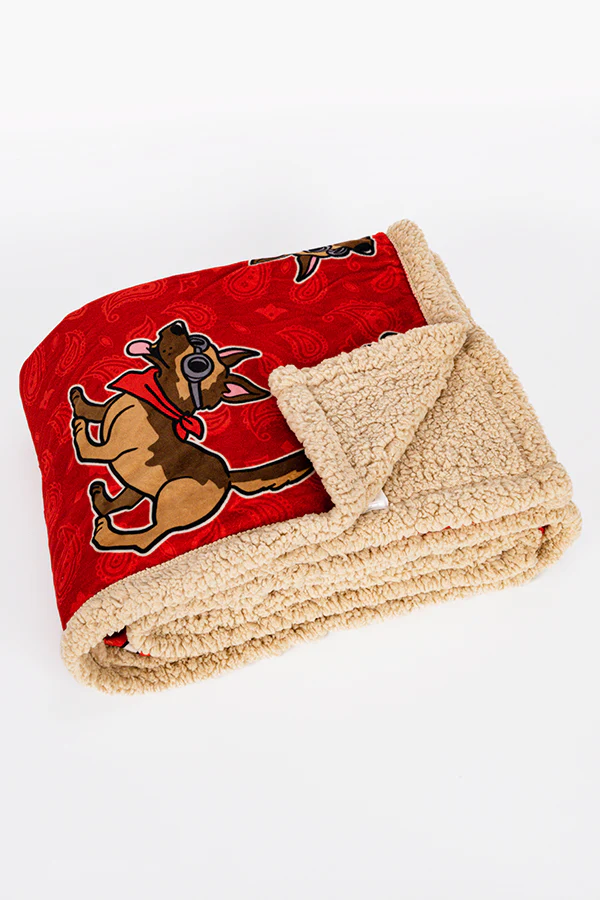 Fallout Dogmeat Toss Throw Blanket - Image 7