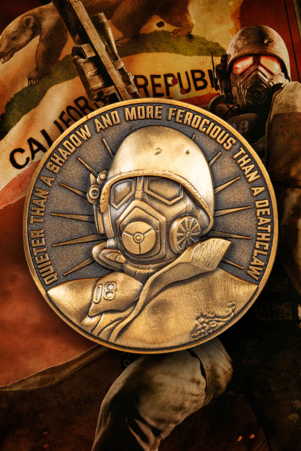 Fallout NCR Ranger Challenge Coin - Image 3