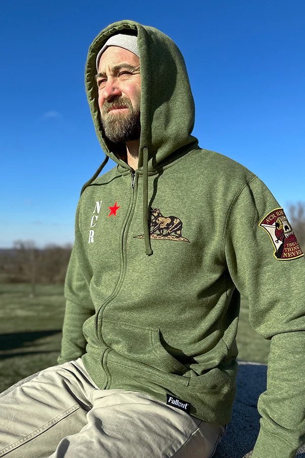 Fallout New Vegas NCR Trooper Zip-Up Hoodie - Image 3