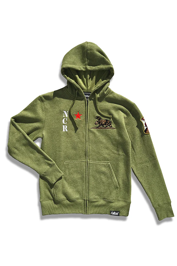 Fallout New Vegas NCR Trooper Zip-Up Hoodie - Image 7