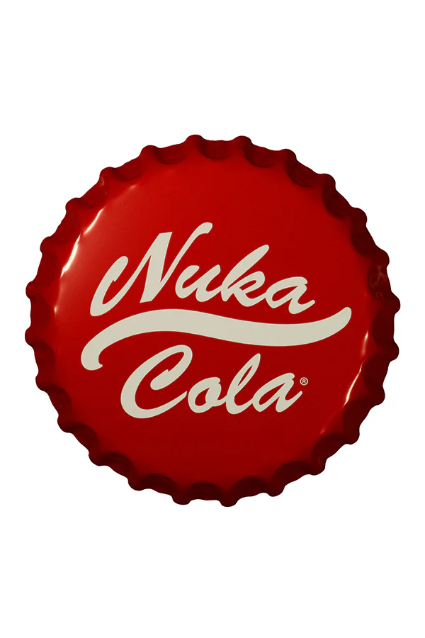 Fallout Nuka-Cola Bottle Cap Tin Sign - Image 3