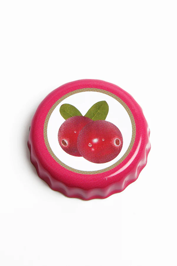 Fallout Nuka-Cola Cranberry Glass Bottle & Caps - Image 4