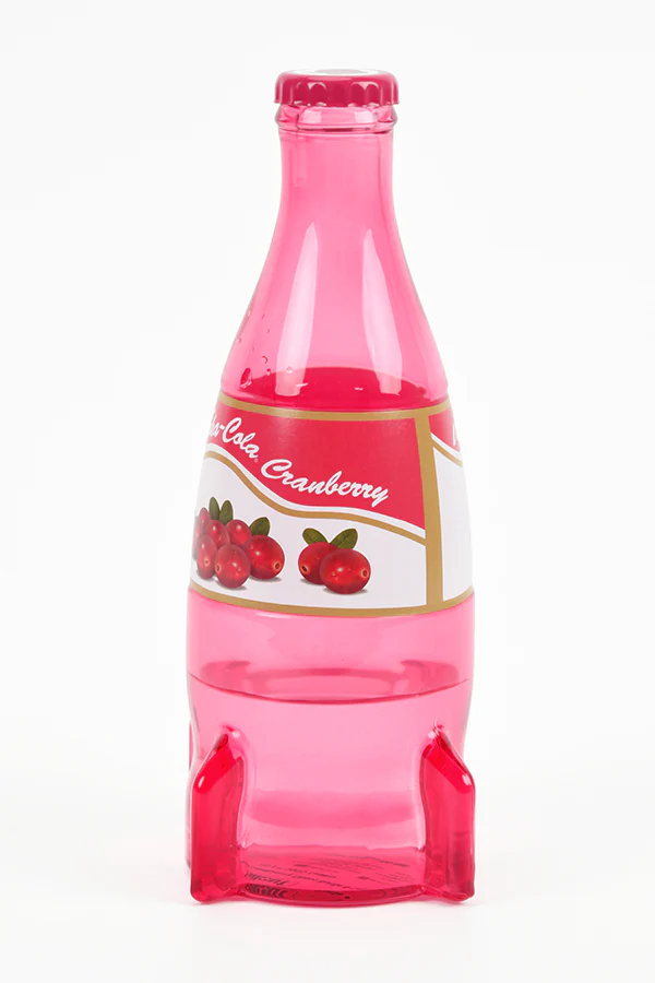 Fallout Nuka-Cola Cranberry Glass Bottle & Caps - Image 5