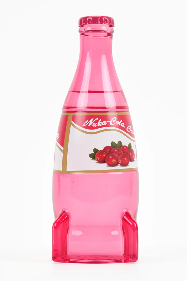 Fallout Nuka-Cola Cranberry Glass Bottle & Caps - Image 9