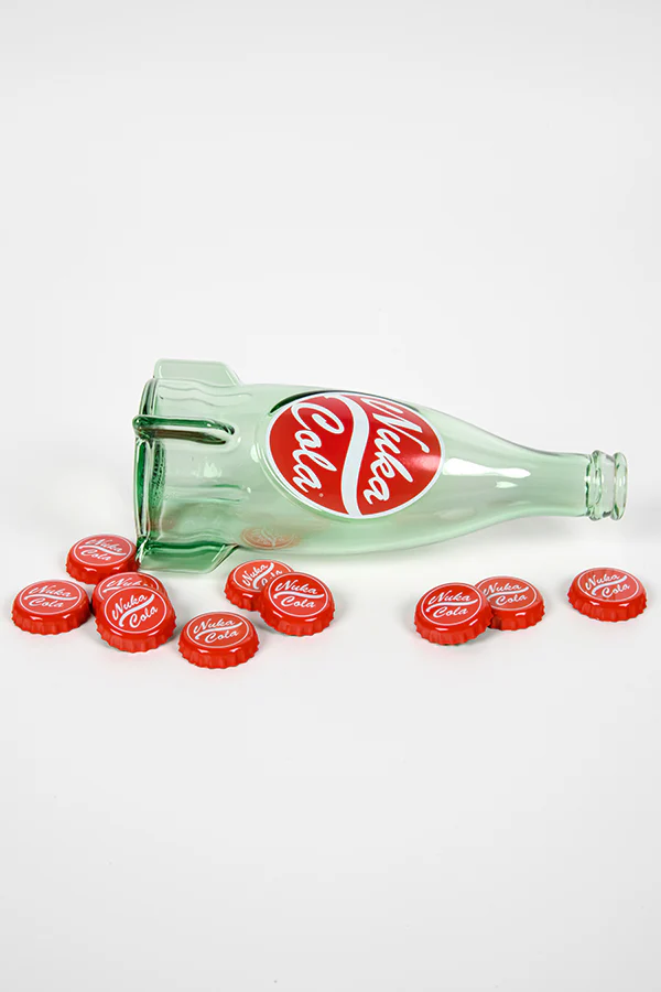 Fallout Nuka-Cola Glass Bottle & Caps - Image 3