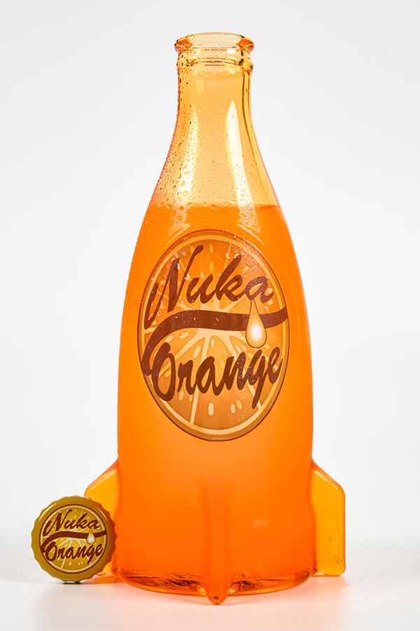 Fallout Nuka-Cola Orange Glass Bottle & Caps - Image 7