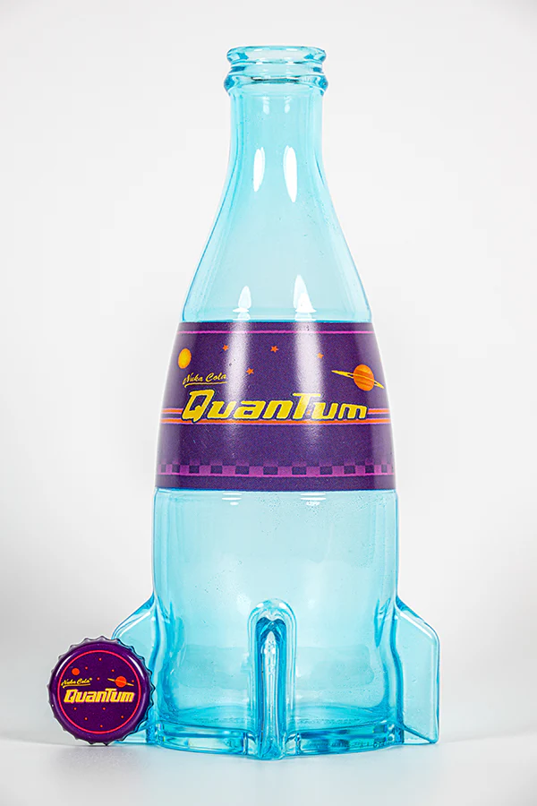 Fallout Nuka-Cola Quantum Glass Bottle & Caps - Image 5