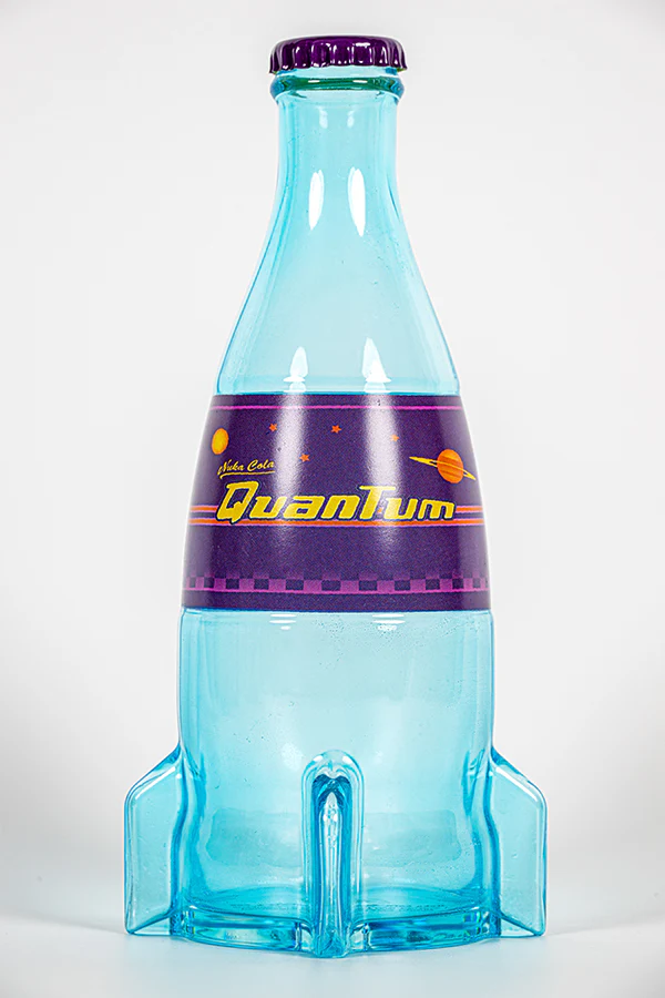 Fallout Nuka-Cola Quantum Glass Bottle & Caps - Image 6