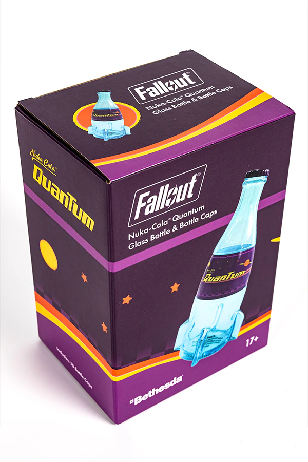 Fallout Nuka-Cola Quantum Glass Bottle & Caps - Image 9