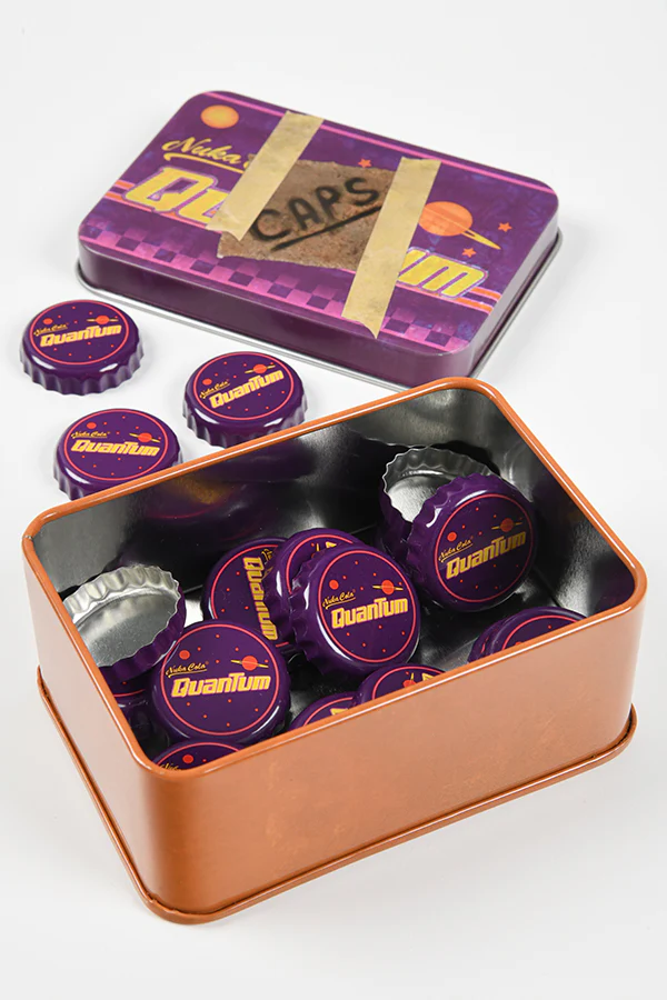 Fallout Bottle Cap Series: Nuka-Cola Quantum with Collectible Tin - Image 3