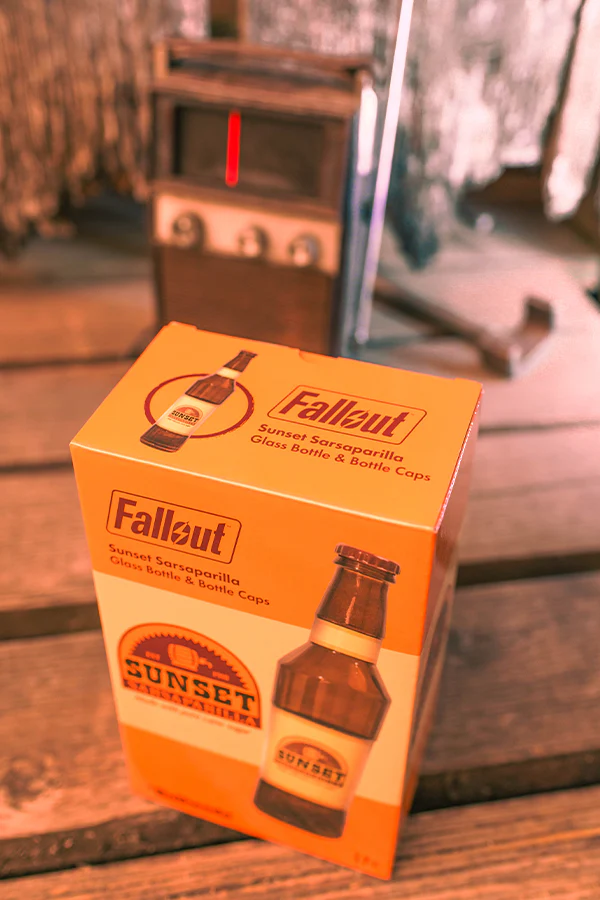 Fallout Sunset Sarsaparilla Glass Bottle & Bottle Caps - Image 10