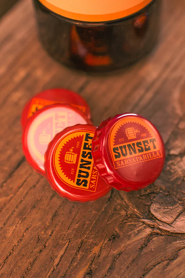 Fallout Sunset Sarsaparilla Glass Bottle & Bottle Caps - Image 8