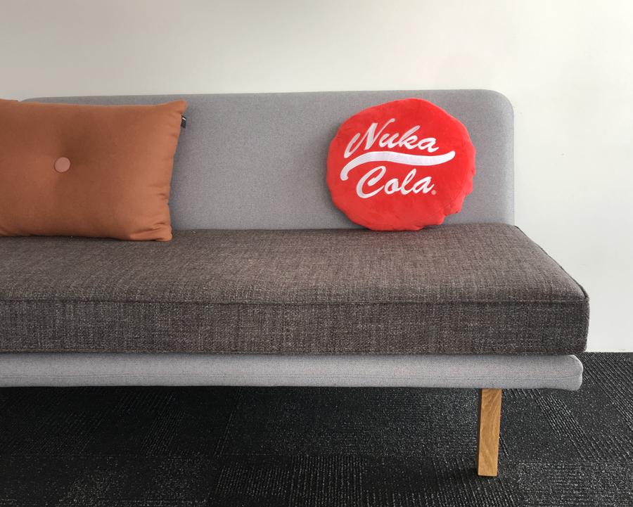 Fallout Nuka-Cola Bottle Cap Plush Pillow - Image 6