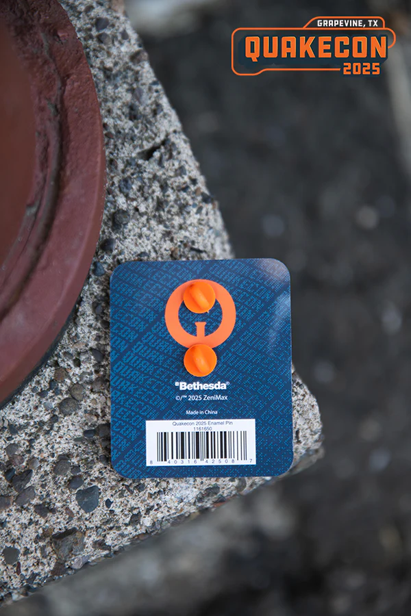 QuakeCon 2025 Enamel Pin - Image 4