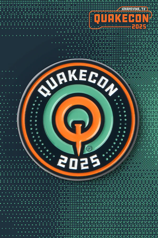 QuakeCon 2025 Enamel Pin - Image 8