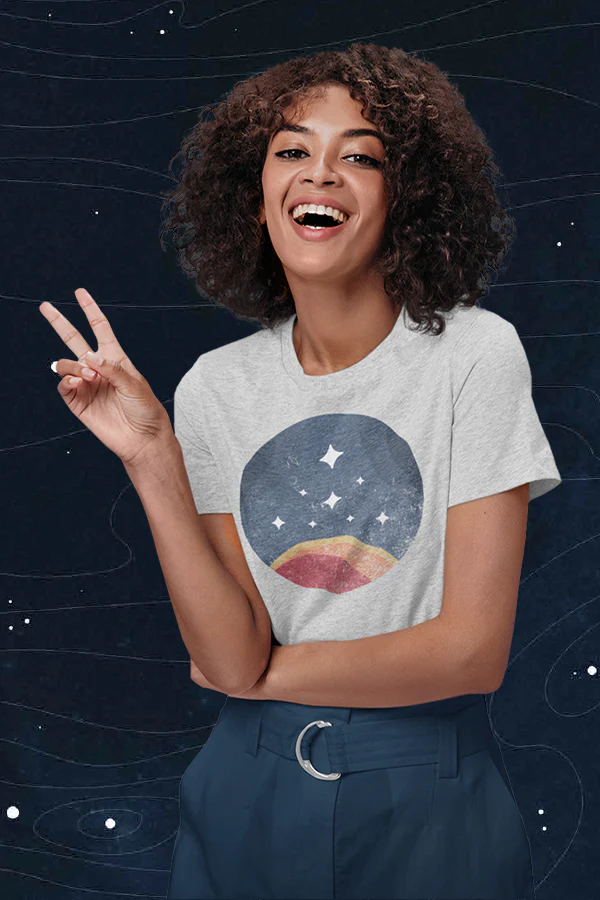 Starfield Retro Constellation Tee - Gray - Image 3