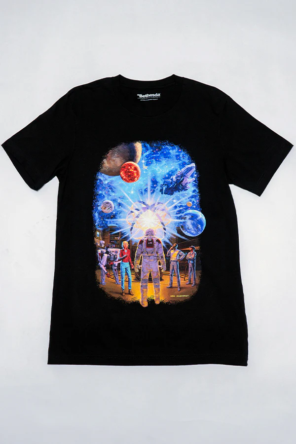 Starfield Secrets of the Universe by Greg Hildebrandt Tee - Image 3