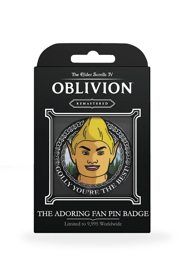 The Elder Scrolls IV: Oblivion Adoring Fan Pin Badge - Image 3